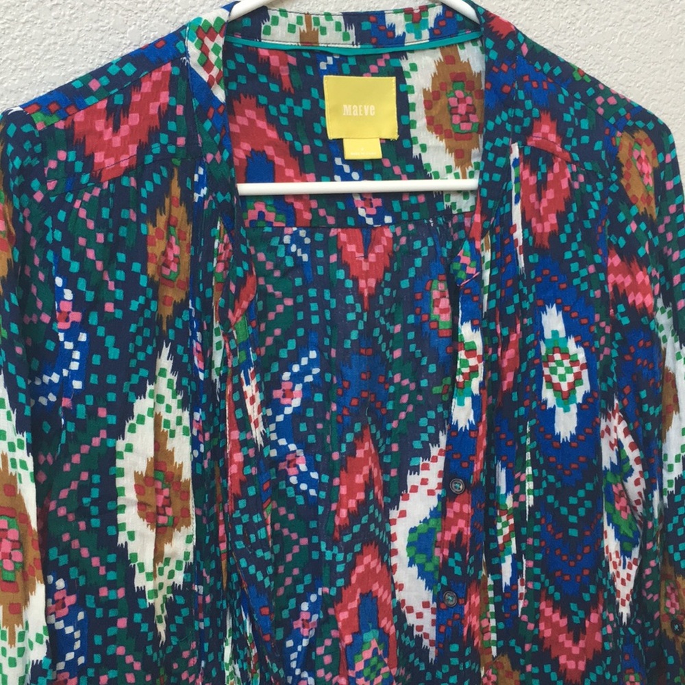 Maeve Anthropologie blouse. Size 4